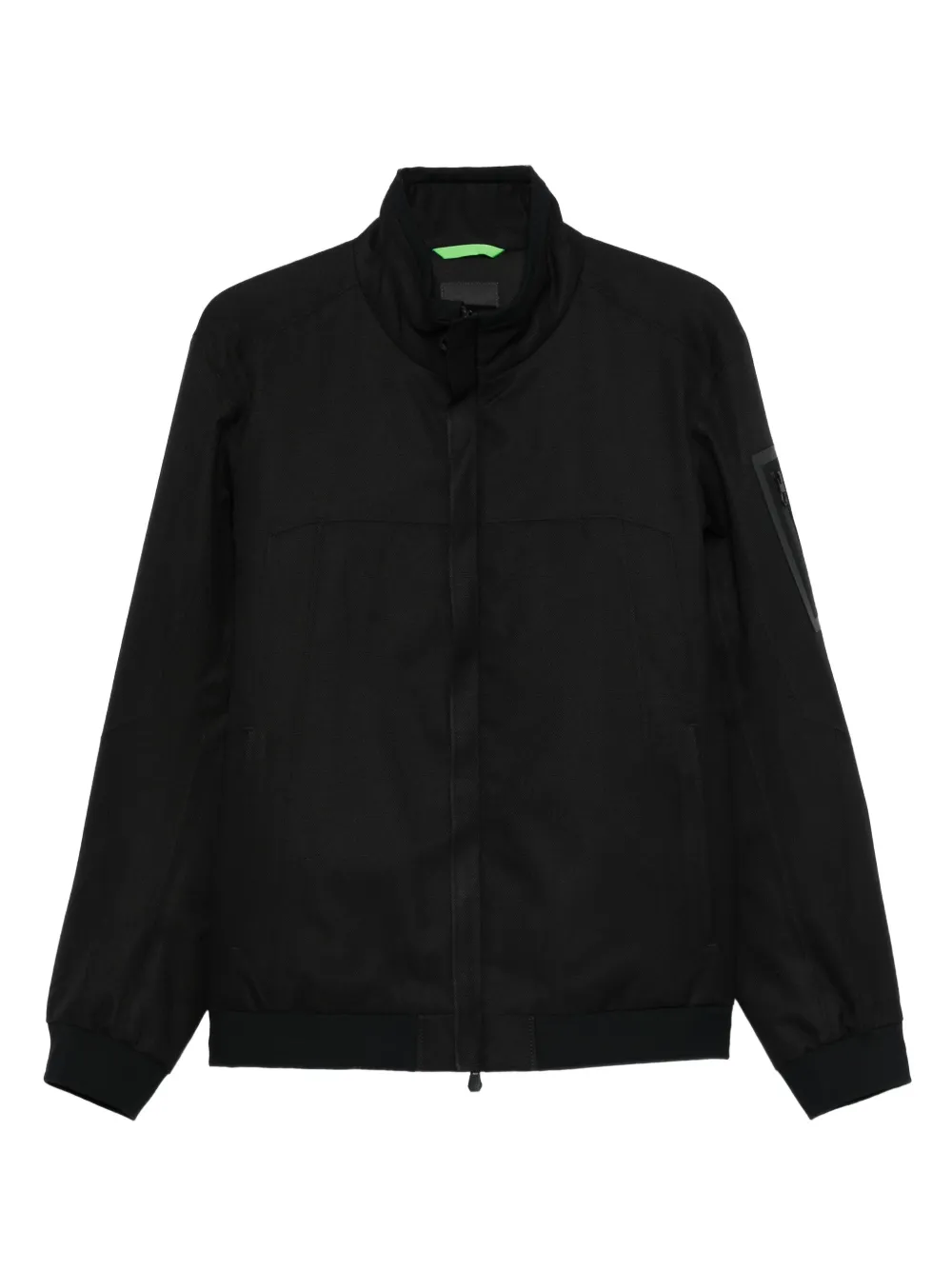 BOSS zip-fastening bomber jacket | Black | Image 1