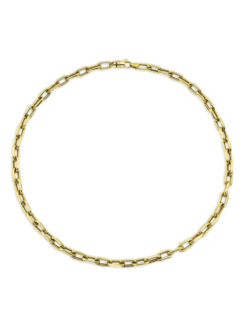 Meredith Young Elongated Chain Link ネックレス 18Kイエローゴールド - ゴールドトーン