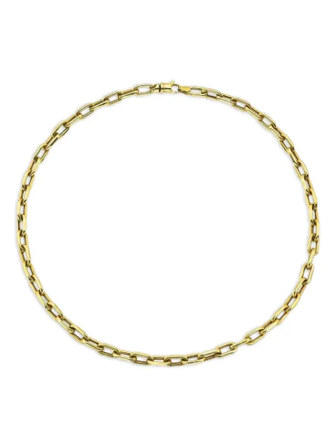 Meredith Young collar Elongated Chain Link en oro amarillo de 18kt