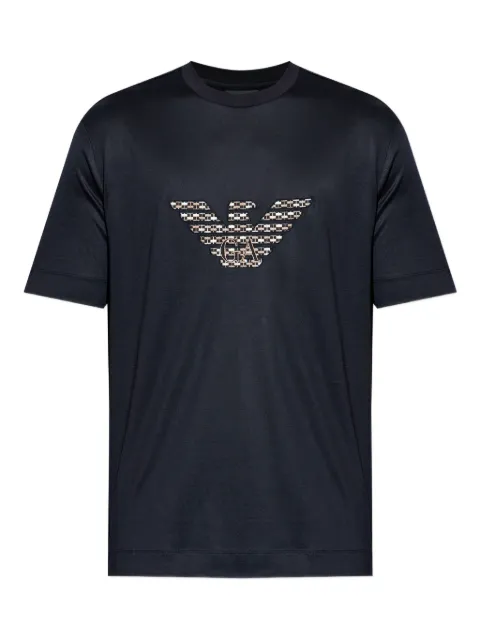 Emporio Armani playera con logo estampado
