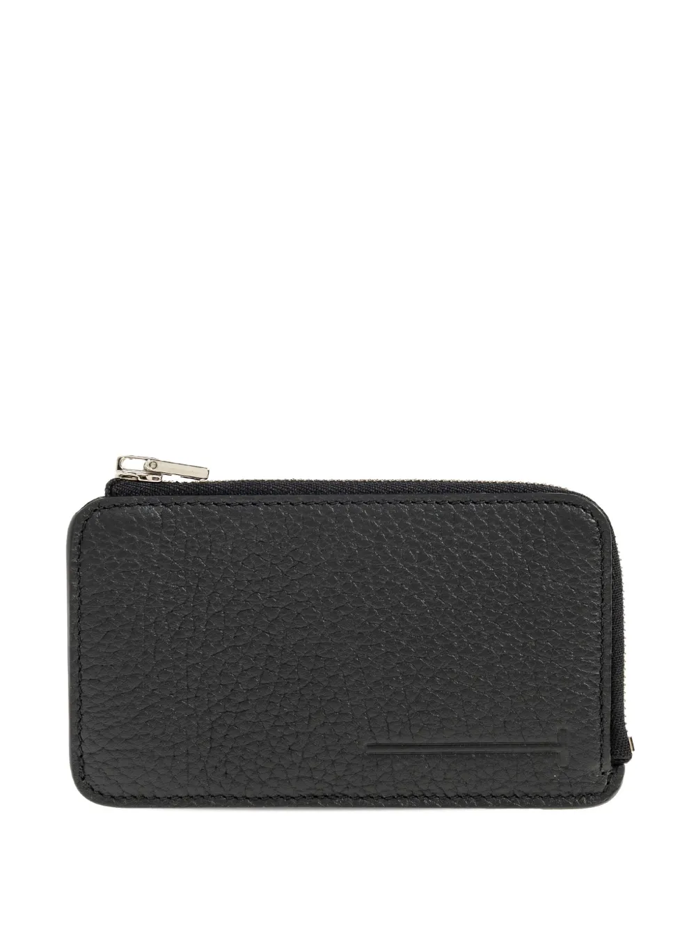 TOM FORD zip leather card holder | Black | Image 1