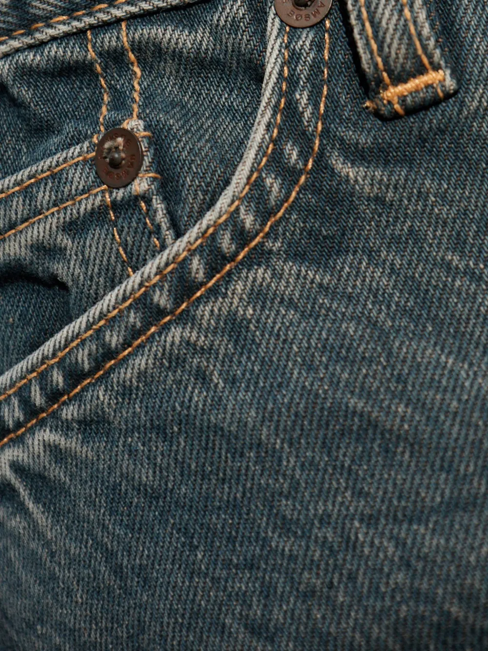 Samsoe & Samsoe Five-pockets Jeans In Blue