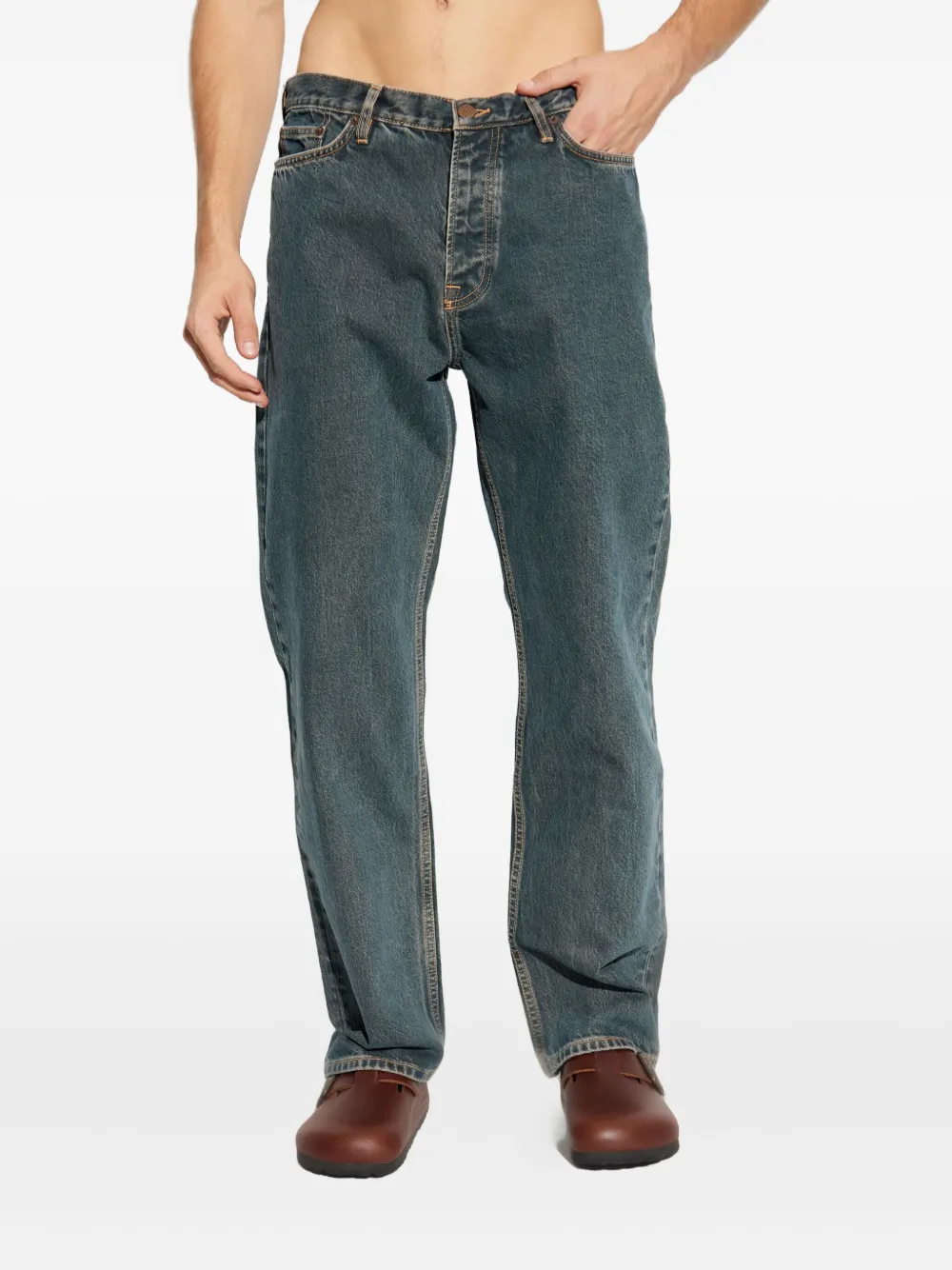 Samsoe & Samsoe Five-pockets Jeans In Blue