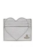 Vivienne Westwood heart card holder - Silver