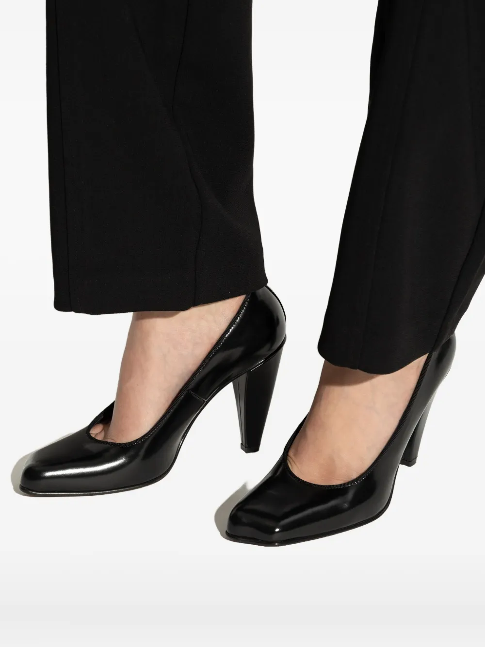 Vivienne Westwood 90 mm Power Court pumps met vierkante neus Zwart