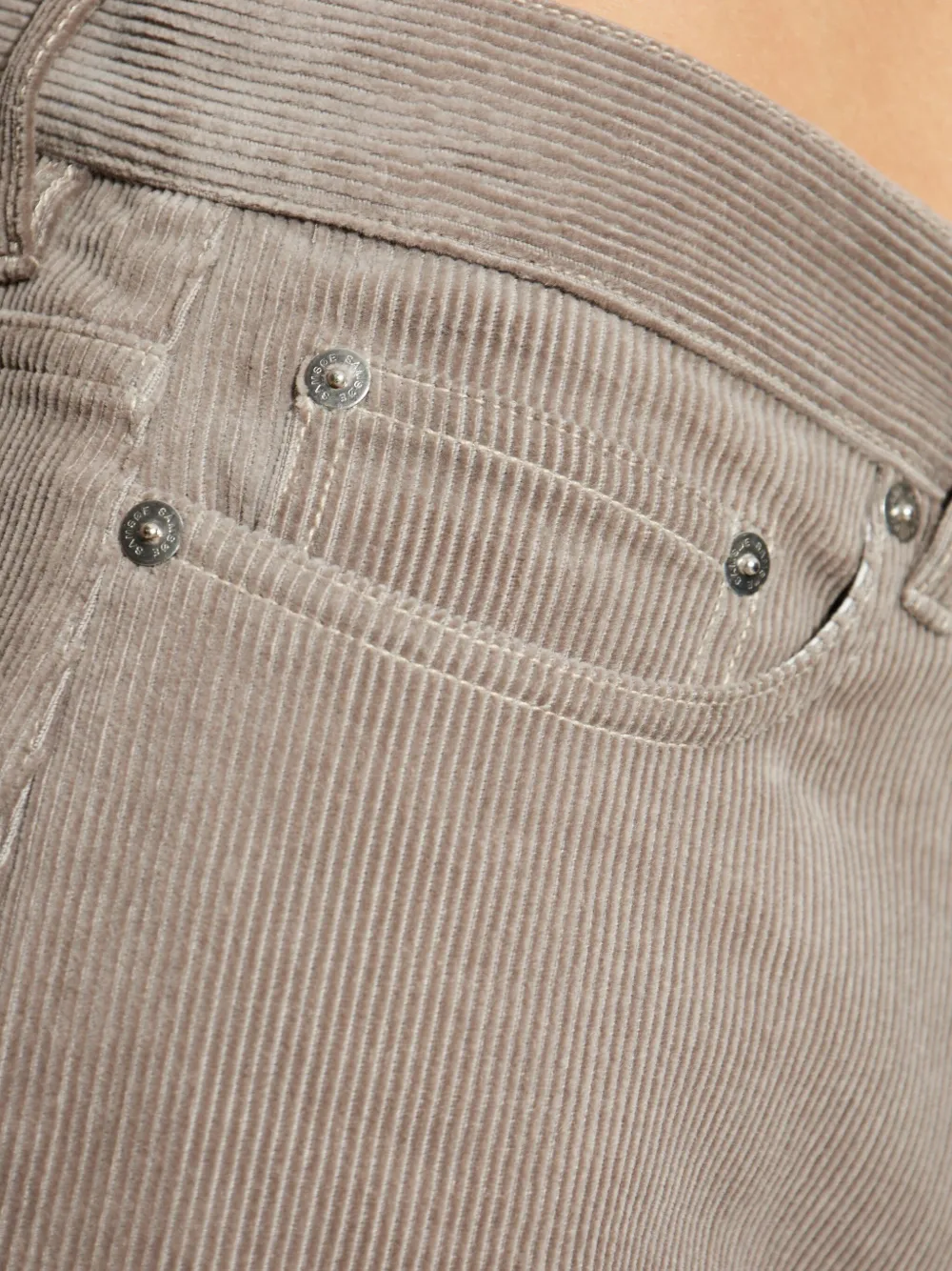 Samsoe & Samsoe Saeddie Corduroy Trousers In Brown