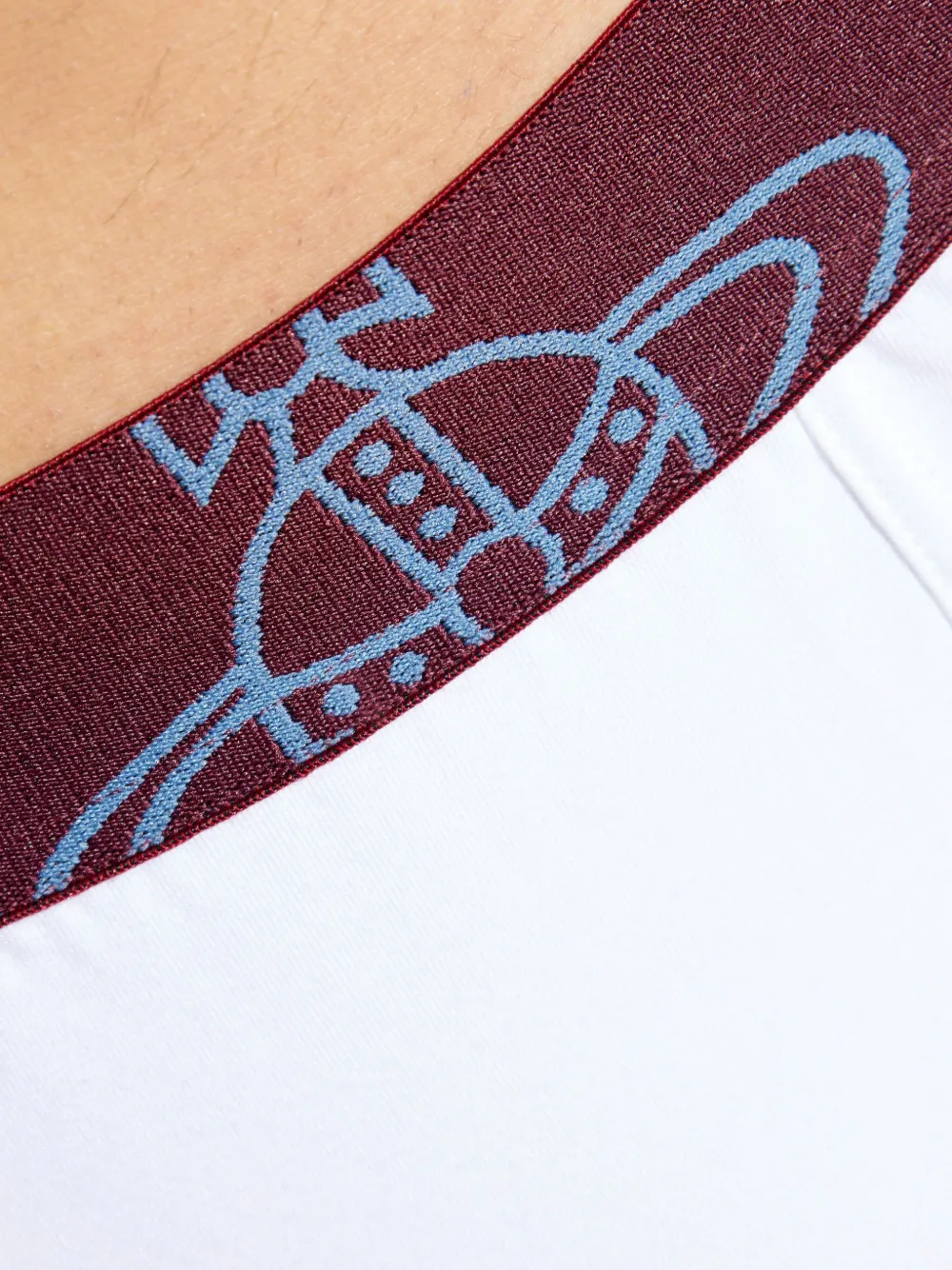 Vivienne Westwood Orb-band Boxers (pack Of Two) In White