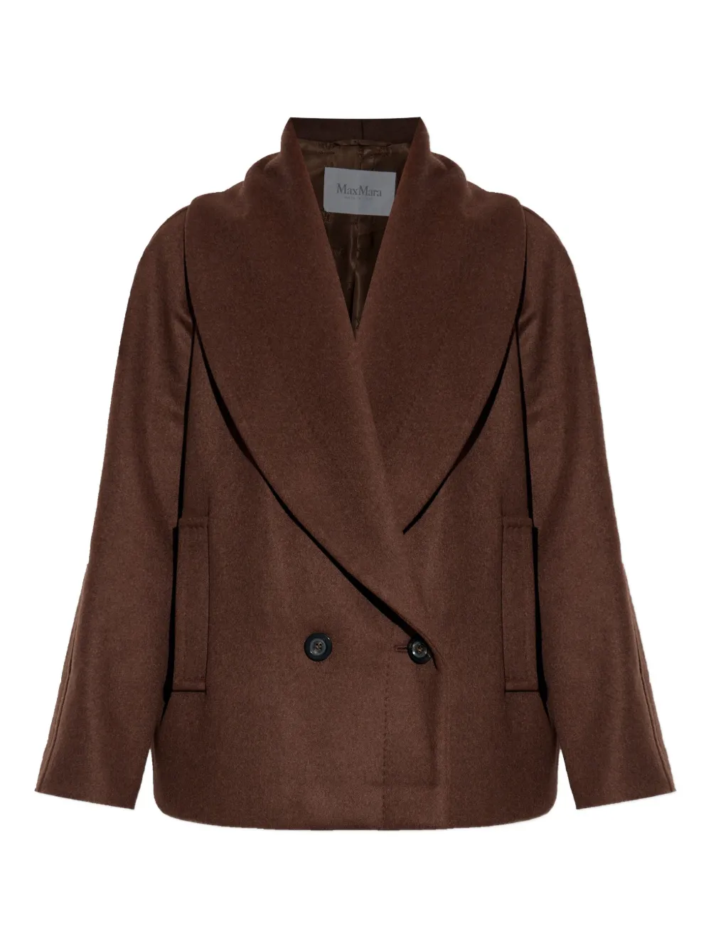 Max Mara Quatto double-breasted jacket | Brown | Image 1