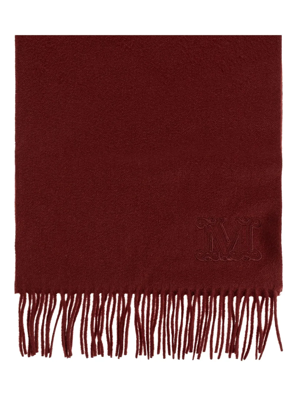 Max Mara écharpe Dalia à franges | rouge | Image 1