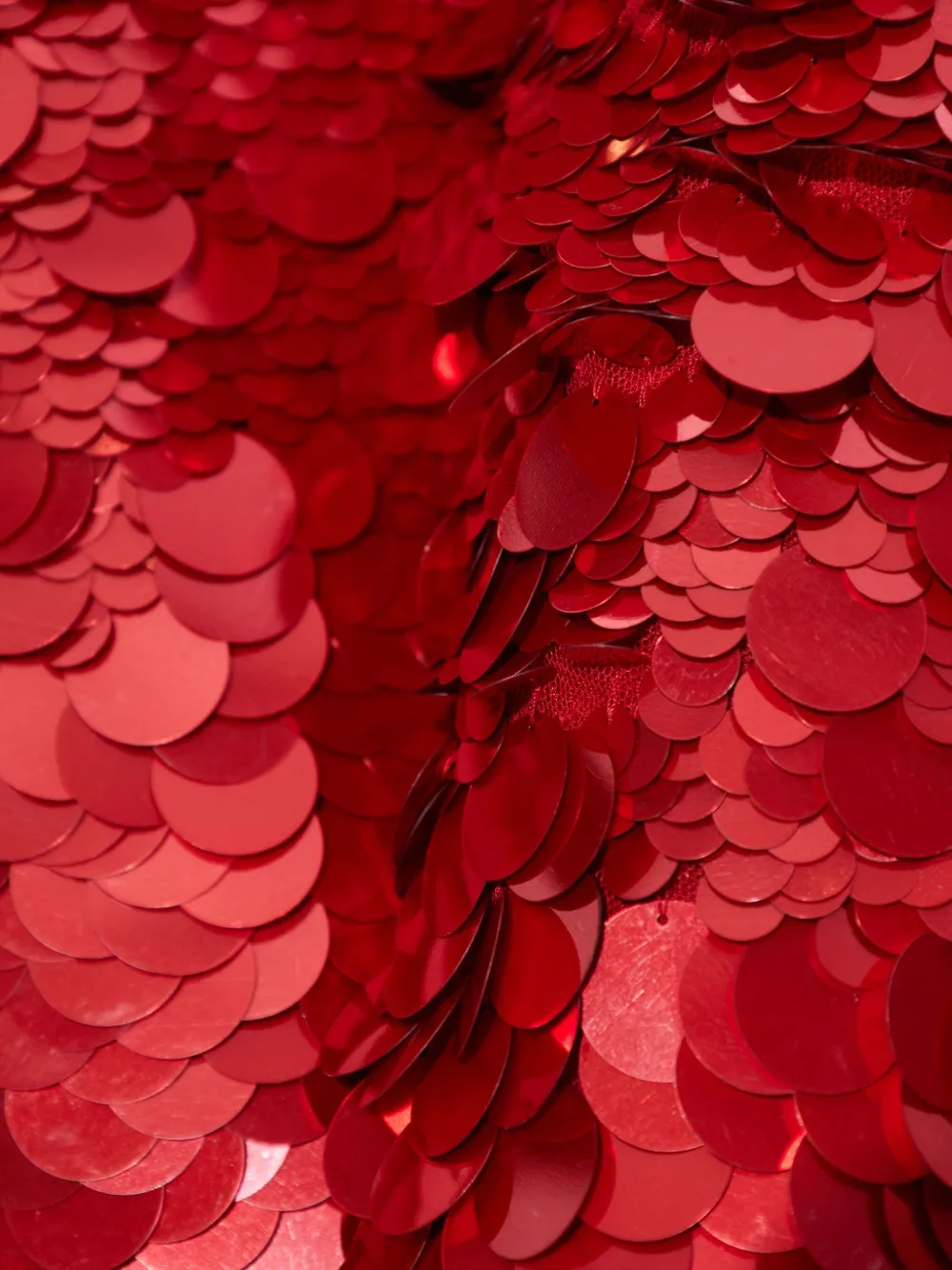 Sportmax Tefrite mini-jurk verfraaid met pailletten Rood