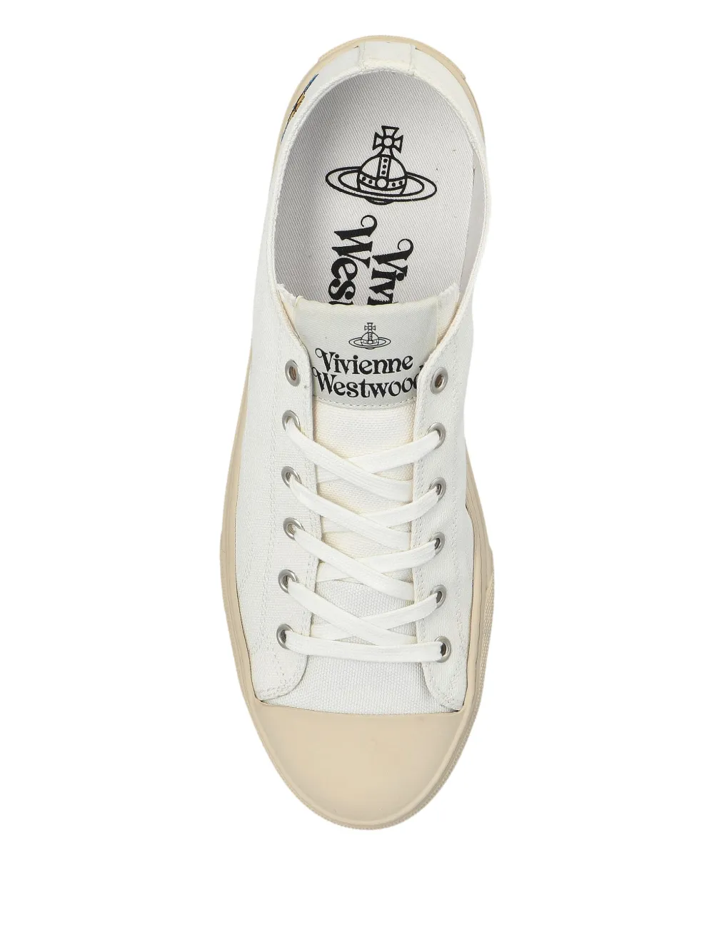 Vivienne Westwood Sneakers met Orb-applicatie Wit