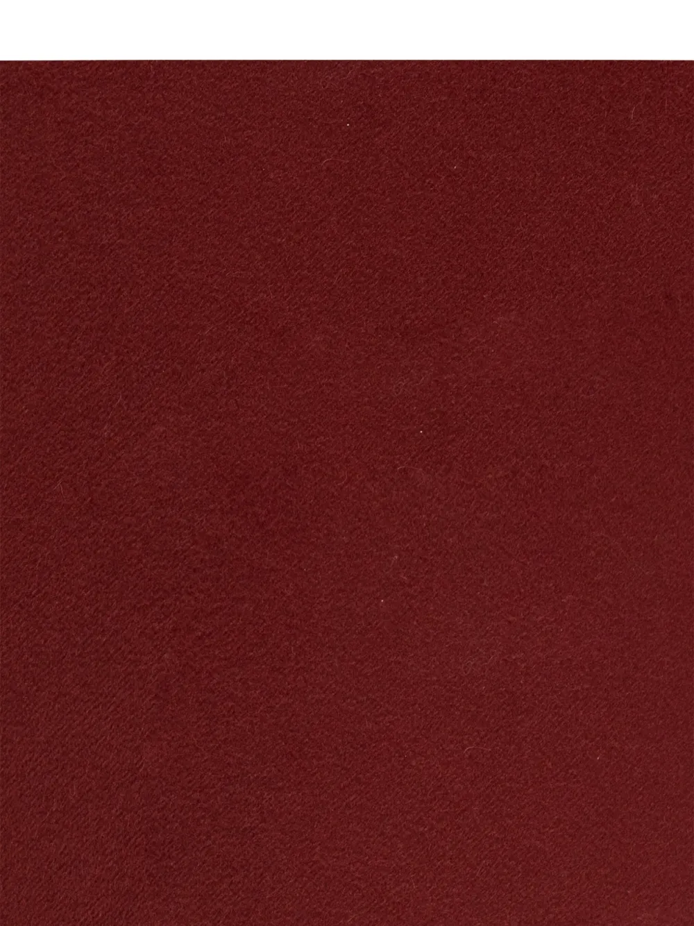 Max Mara Fringed Scarf In Burgundy