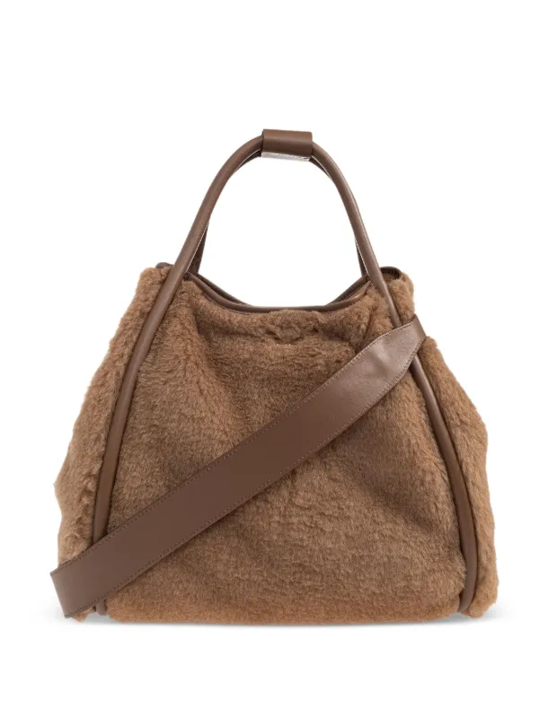 Max Mara Teddy ハンドバッグ S | ブラウン | FARFETCH JP