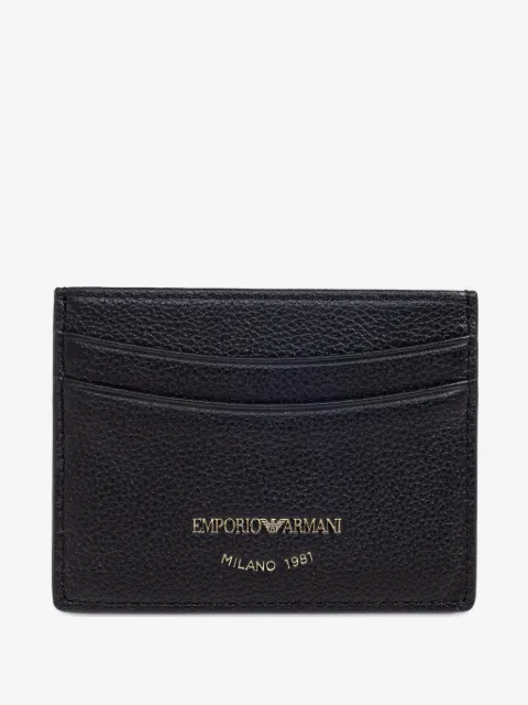 Emporio Armani leather card holder