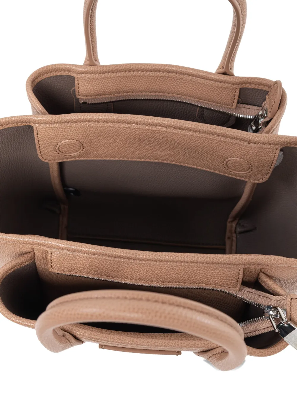 Emporio Armani Shopper met logoprint Bruin