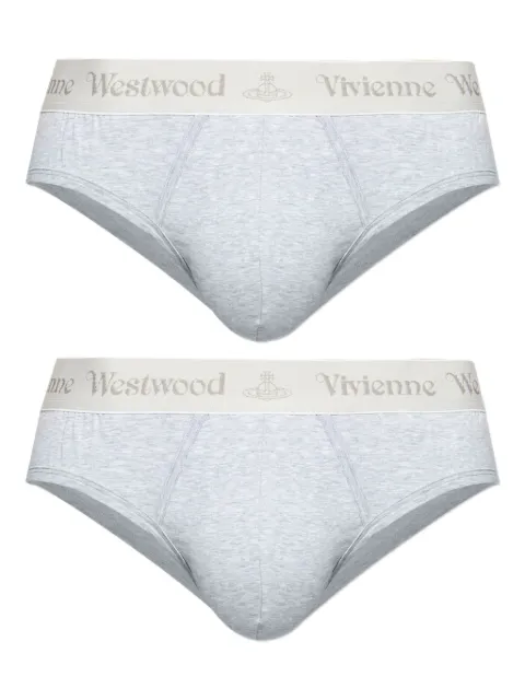 Vivienne Westwood set de dos piezas de ropa interior con logo en la pretina