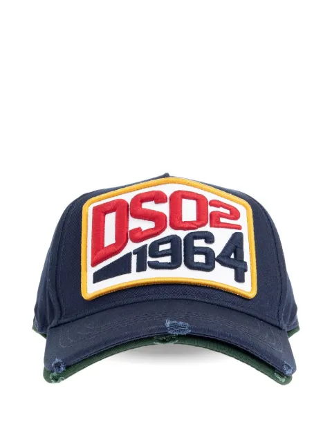 DSQUARED2 logo-patch cap