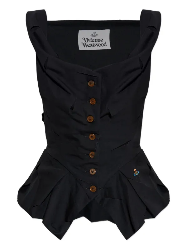 美品 Vivienne Westwood 変形ドレープスカート 黒 サイズ3 ｳｰﾙｷﾞｬﾊﾞﾗｲﾃﾞｨﾝｸﾞｽｶｰﾄ（スカート）｜Vivienne Westwood