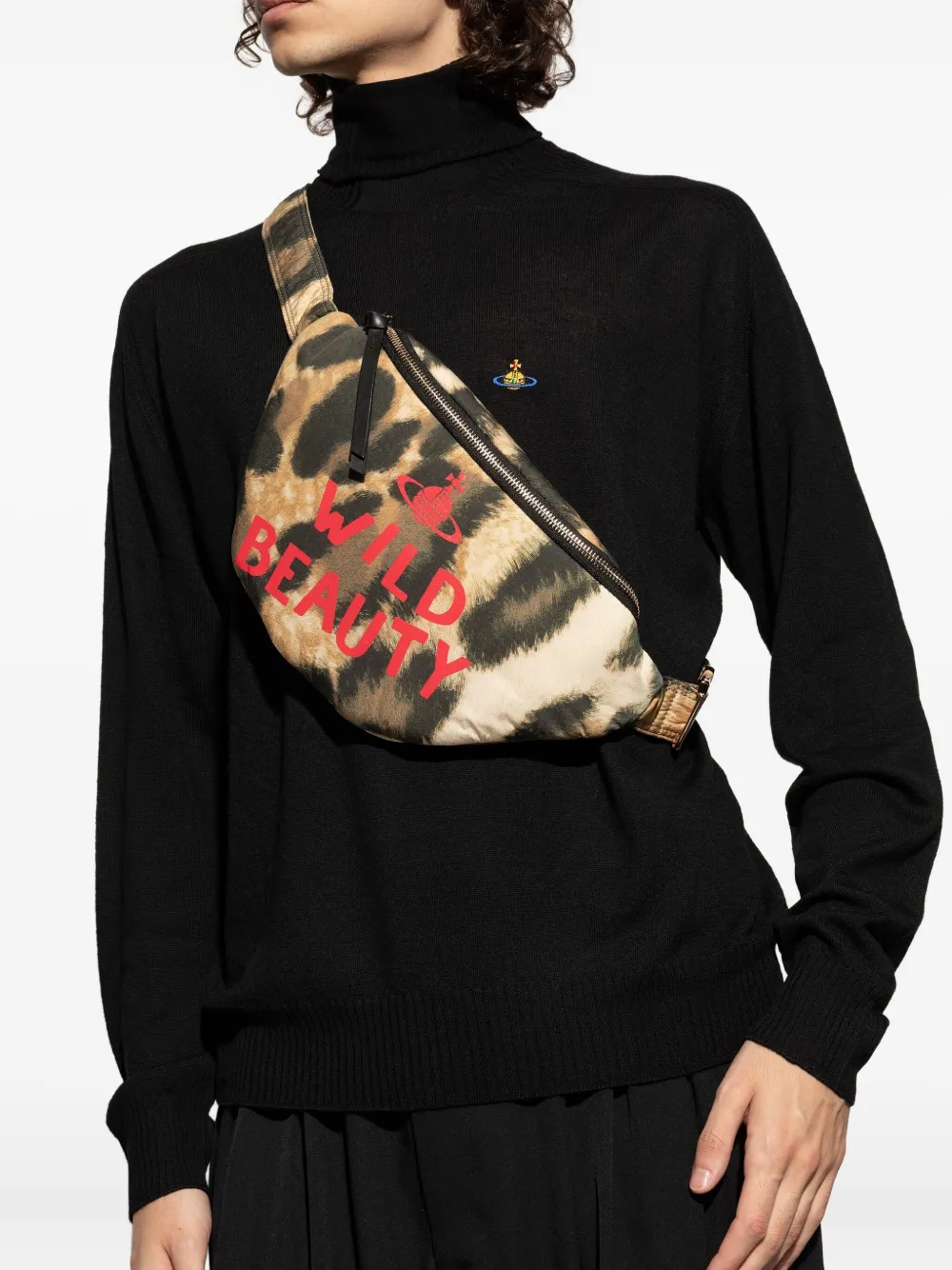 Vivienne Westwood Ada leopard-print belt bag | Men | Image 2