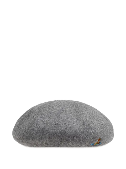 Vivienne Westwood logo embroidered beret