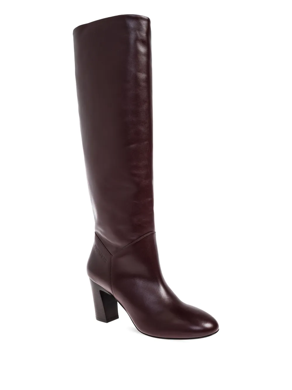 Dsquared2 85mm Twin Block-heel Boots In Brown