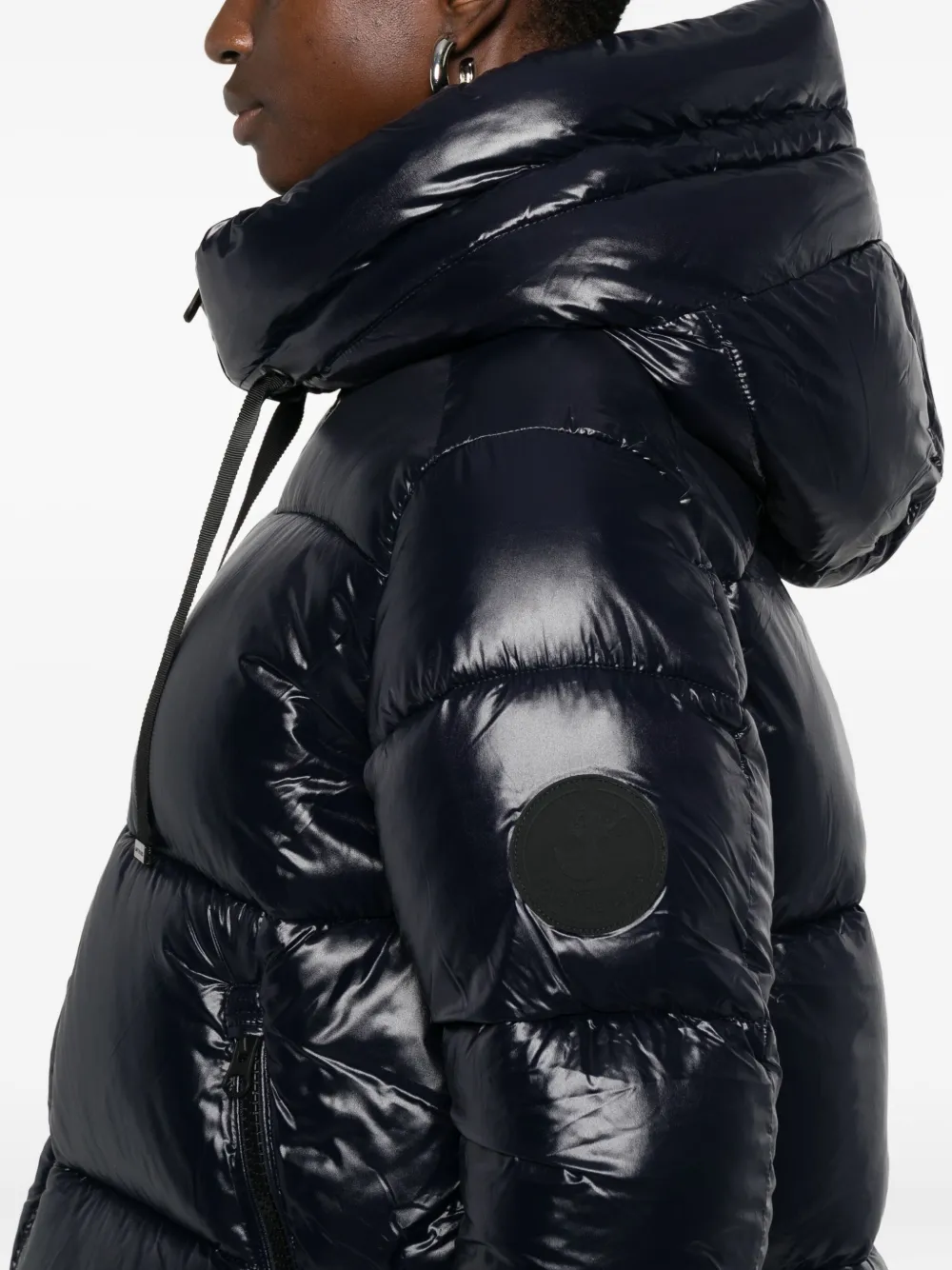 Save The Duck Isabel Puffer Jacket In Black
