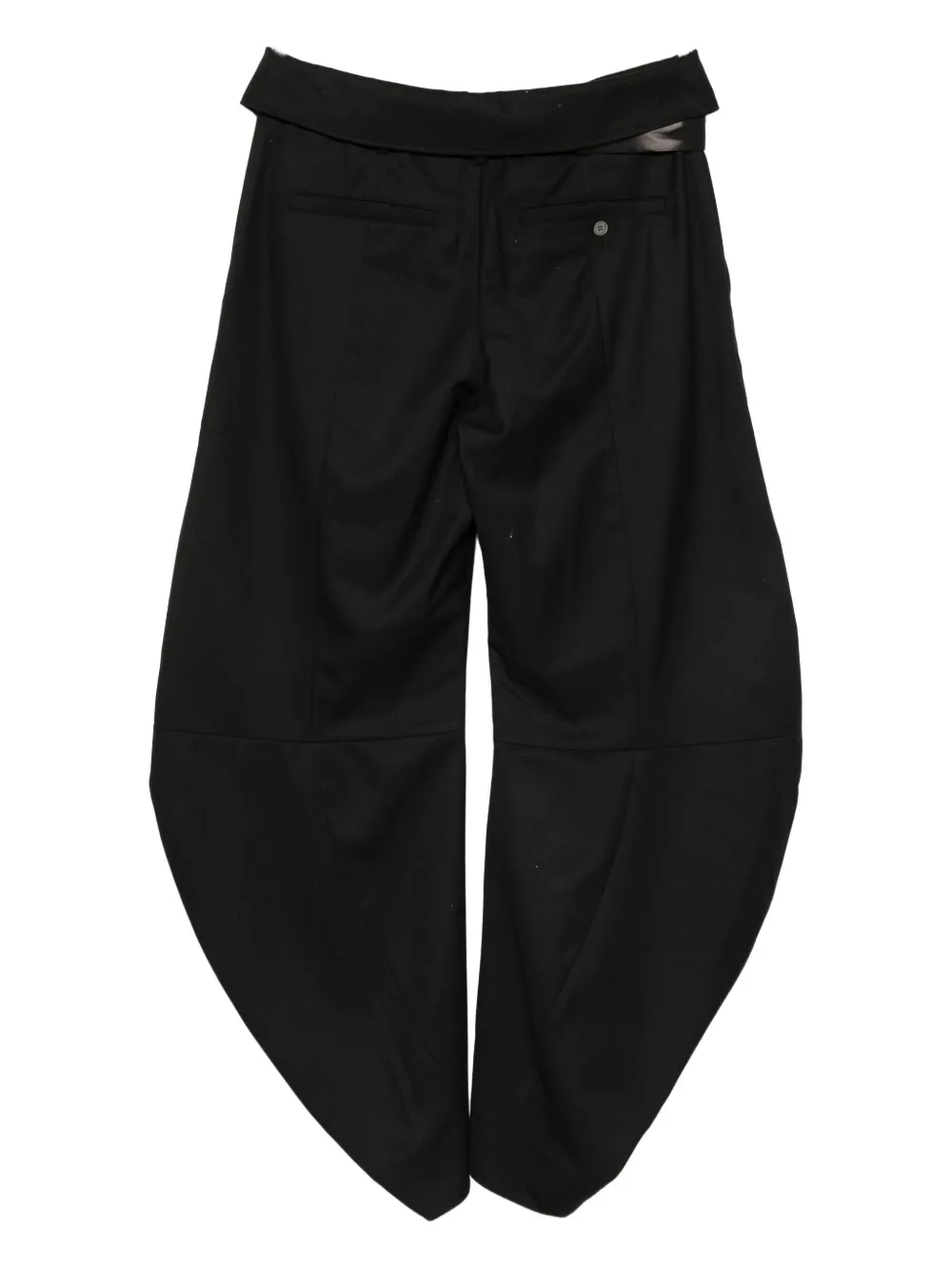 JiyongKim belted trousers | Wide Leg Pants | Image 2