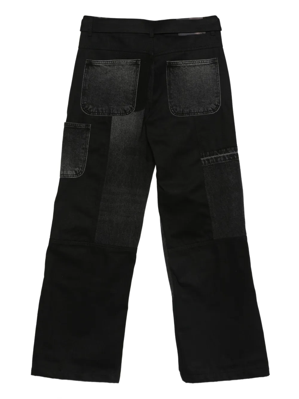 JiyongKim belted trousers | Wide Leg Pants | Image 2