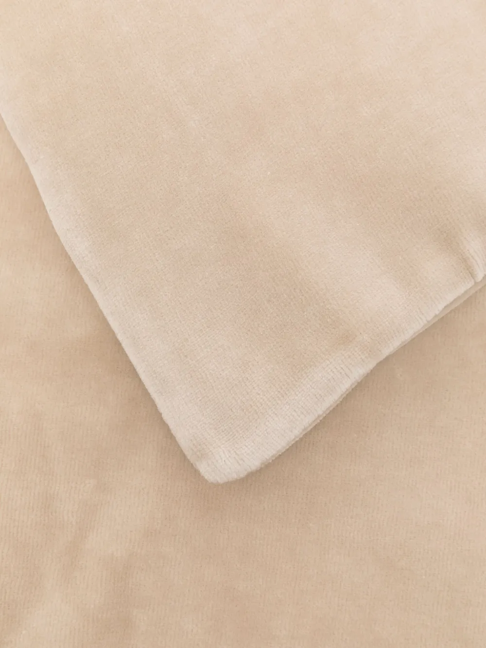 NANAN Deken met geborduurd logo - Beige