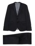 Emporio Armani wool-blend suit - Blue