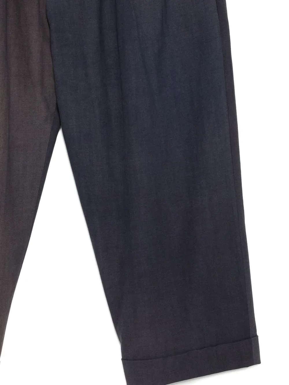 Ziggy Chen Wool Trousers In Gray