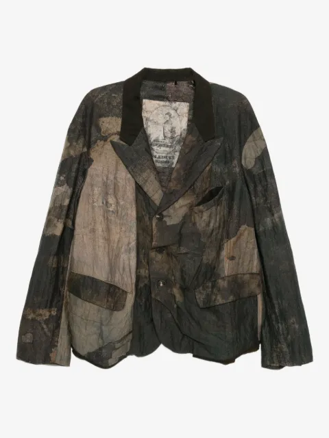 Ziggy Chen printed blazer