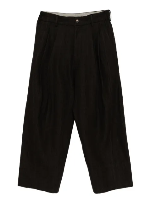 Ziggy Chen pleated wide-leg trousers