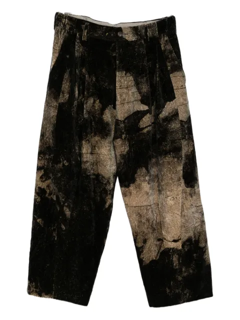 Ziggy Chen pantalones estampados