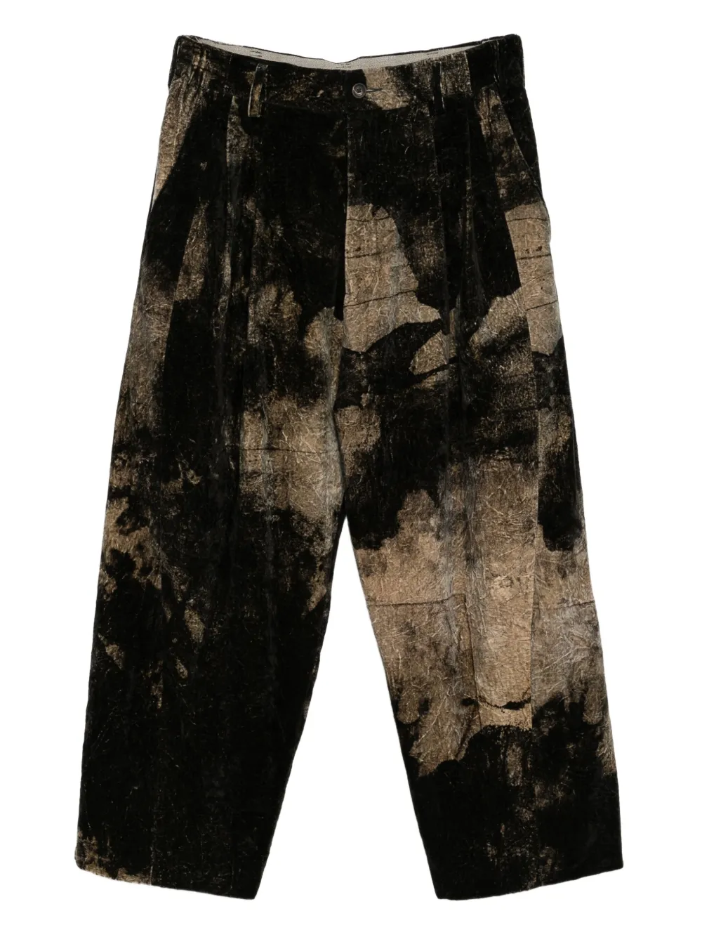 Ziggy Chen Hose mit Print | Schwarz | Image 1