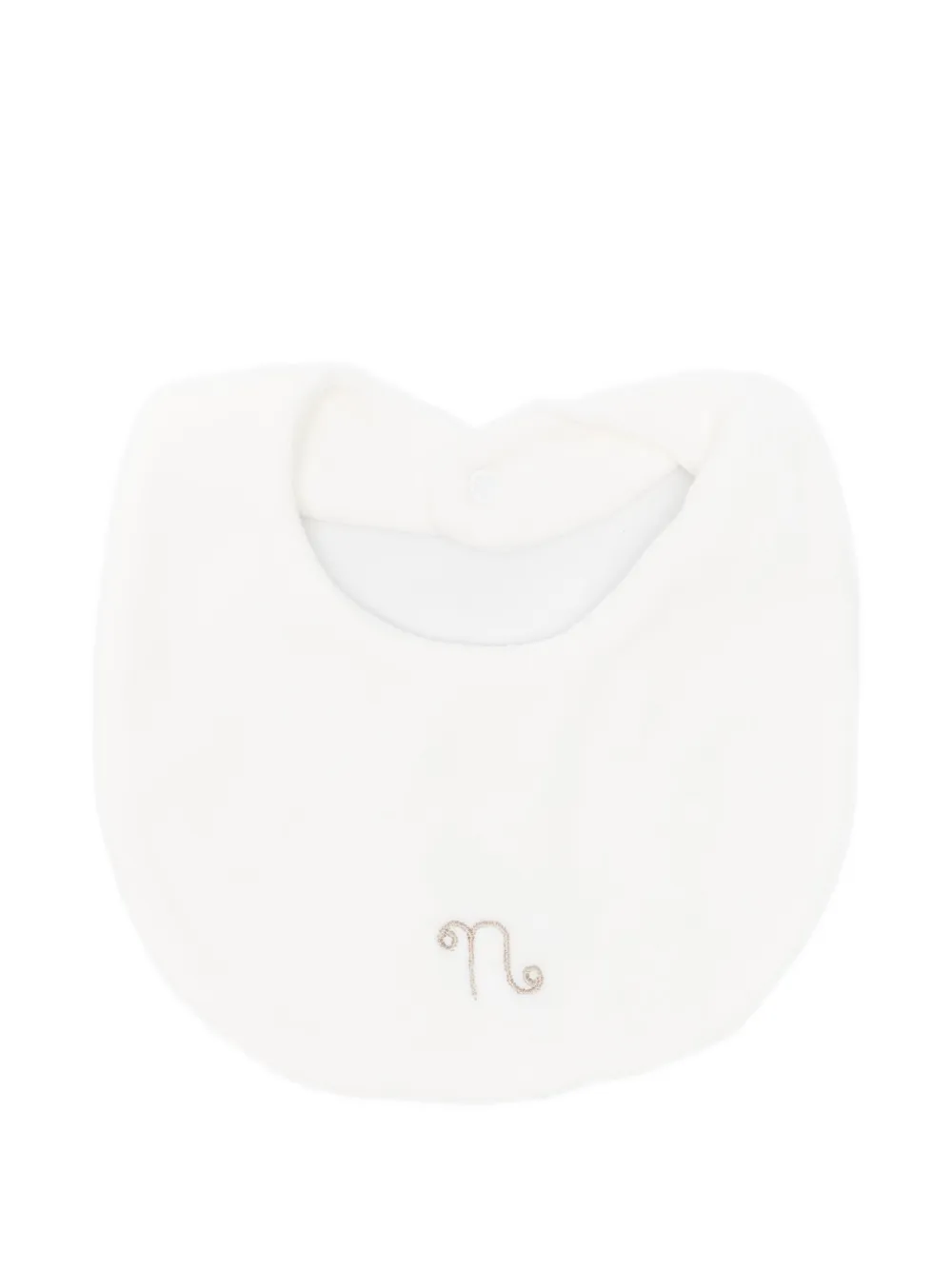 NANAN bavoir à logo brodé | blanc | Image 1