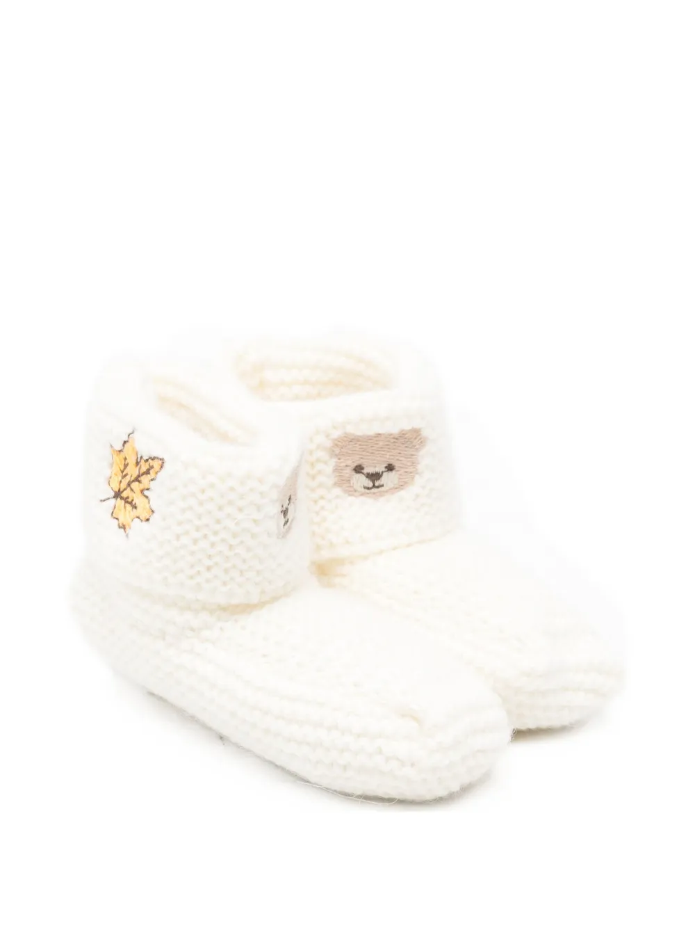 NANAN Slippers con ricamo - Bianco