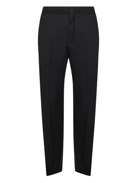 Zegna elasticated waistband pressed trousers
