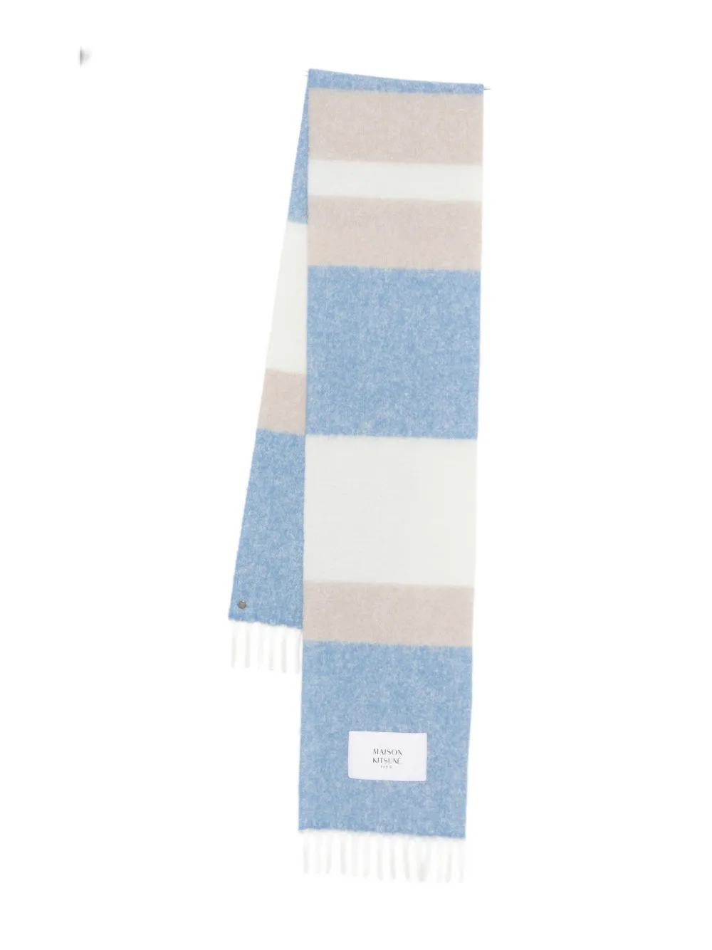 Maison Kitsuné PM06203WA0022-0360 FEATHER BEIGE LAPIS BLUE