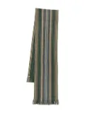 Paul Smith striped scarf - Brown