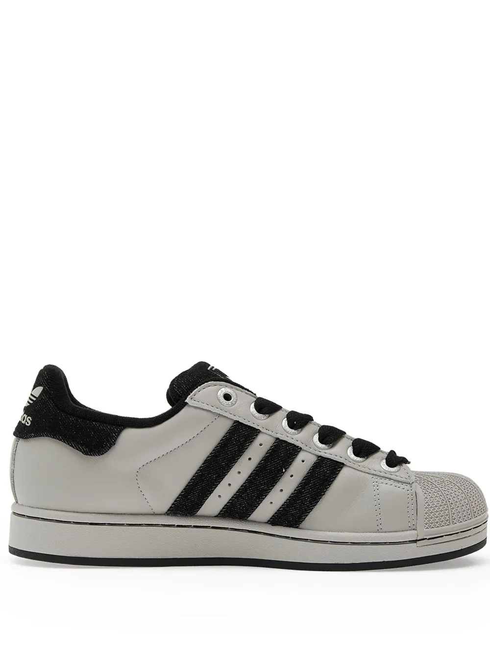 adidas Superstar II three-stripes low-top sneakers Grey