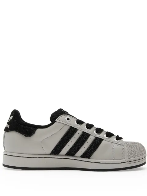adidas Superstar II three-stripes low-top sneakers