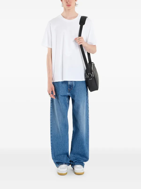 MM6 Maison Margiela saxophone-print T-shirt | White | FARFETCH ZA