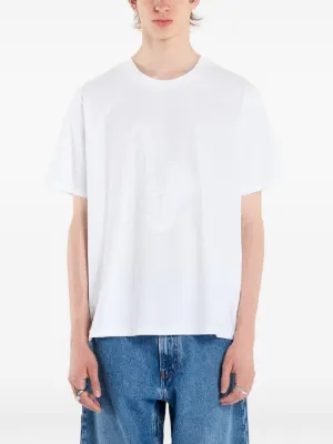 MM6 Maison Margiela プリント Tシャツ | ブラック | FARFETCH JP