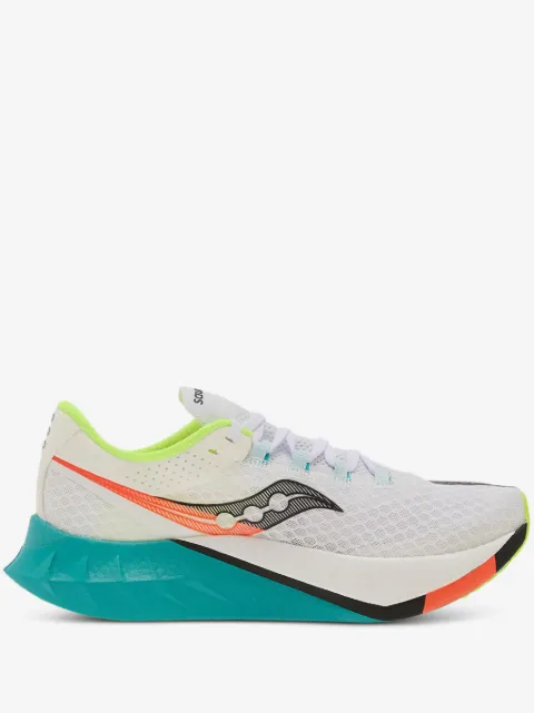 Saucony Endorphin Pro 4 sneakers met mesh vlakken