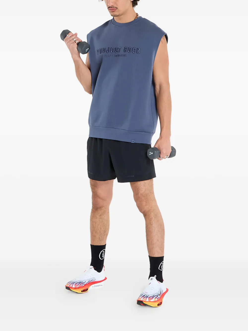 Under Armour Project Rock Icon sleeveless sweatshirt | Sweatshirts | Image 2