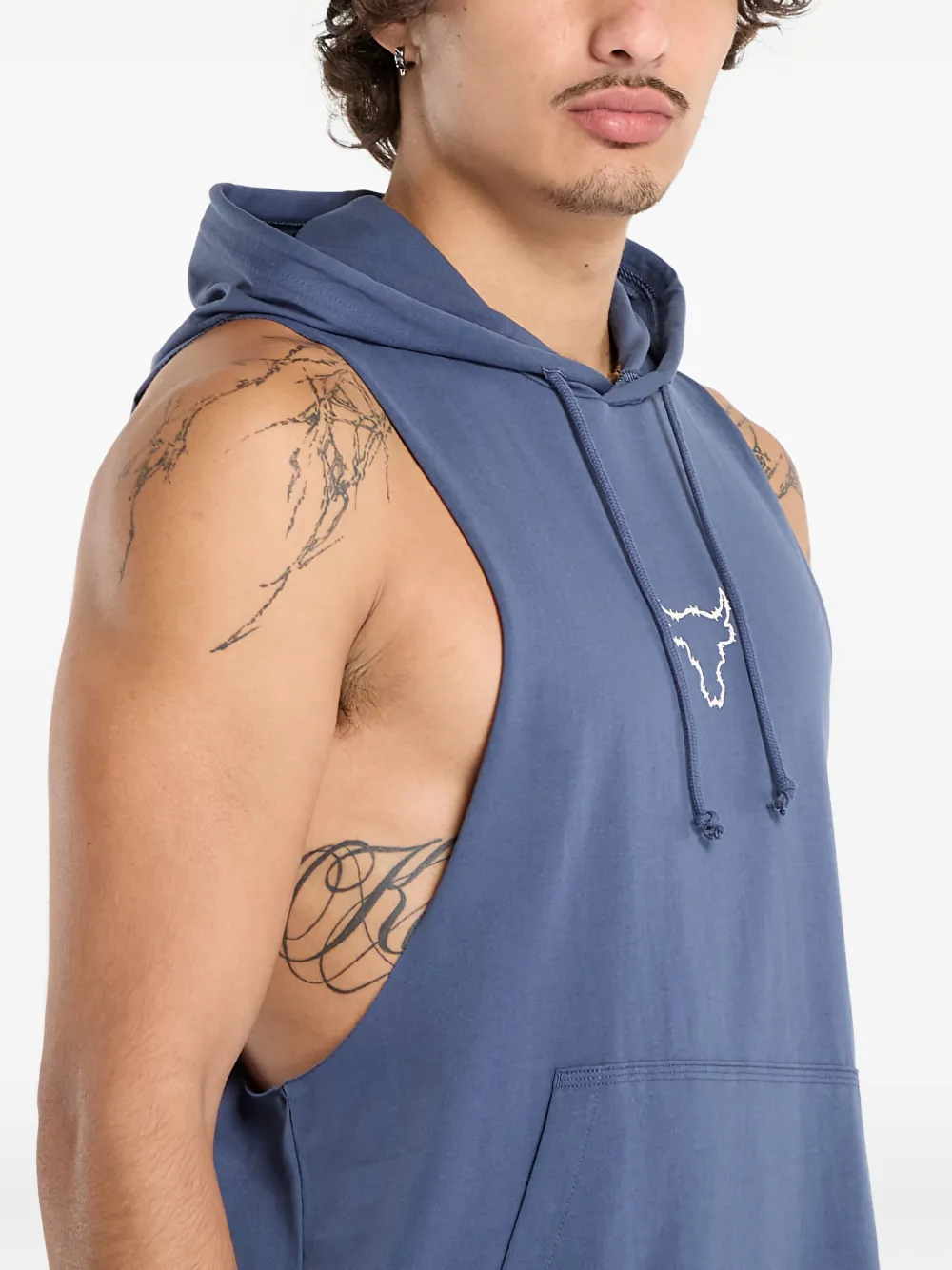 Under Armour Mouwloze hoodie Blauw