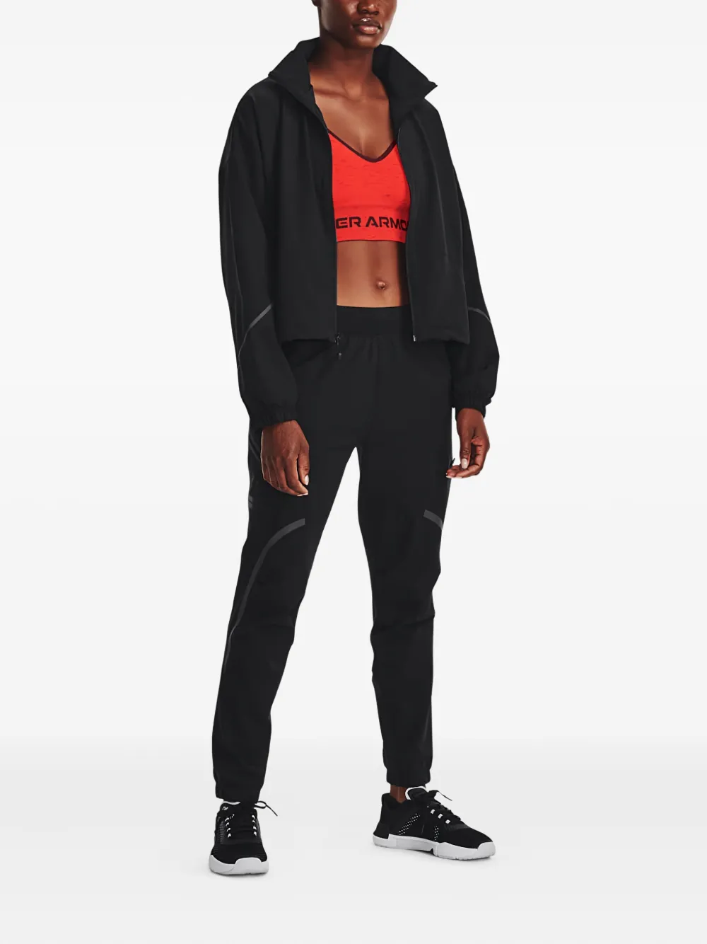 Under Armour zip-front panelled jacket | Cropped Jackets | Image 2