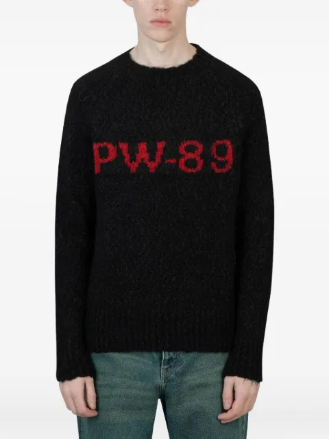 Paloma Wool embroidered-logo alpaca sweater