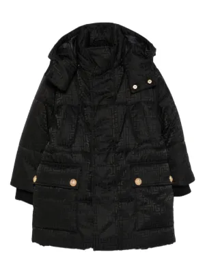 Burberry Kids バーバリー・キッズ フェアアイル コート | ブラック